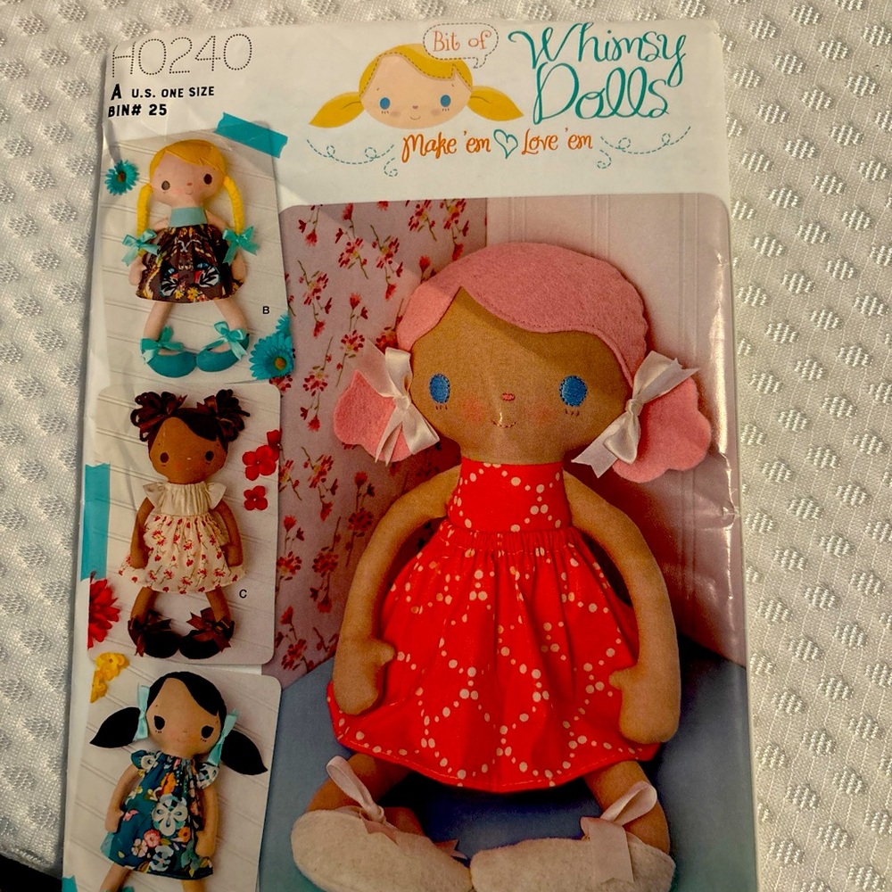 Whimsy Dolls Sewing Pattern